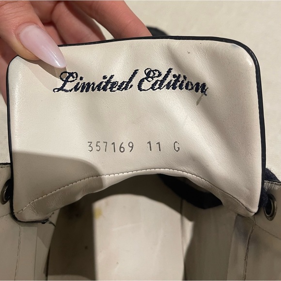 LIMITED EDITION BLACK GUCCI HIGH TOPS - Picture 7 of 7